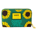 Shrek & Donkey Sunflower Field Zip Around Wallet, , hi-res view 4