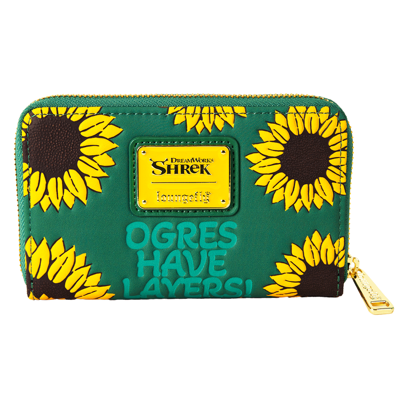Shrek & Donkey Sunflower Field Zip Around Wallet, , hi-res view 4