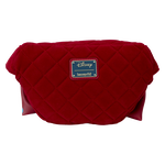 Snow White Classic Bow Quilted Velvet Belt Bag, , hi-res view 6