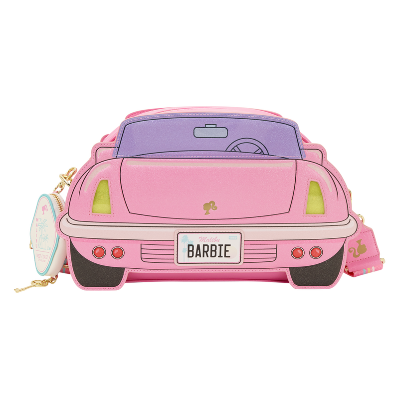 Barbie Corvette Car Light-Up Crossbody Bag with Coin Bag, , hi-res view 1