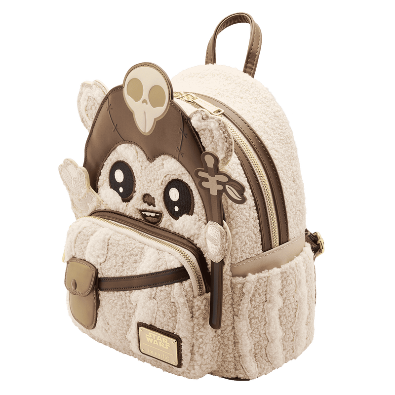 Star Wars Limited Edition Logray Ewok Plush Cosplay Mini Backpack, , hi-res view 4