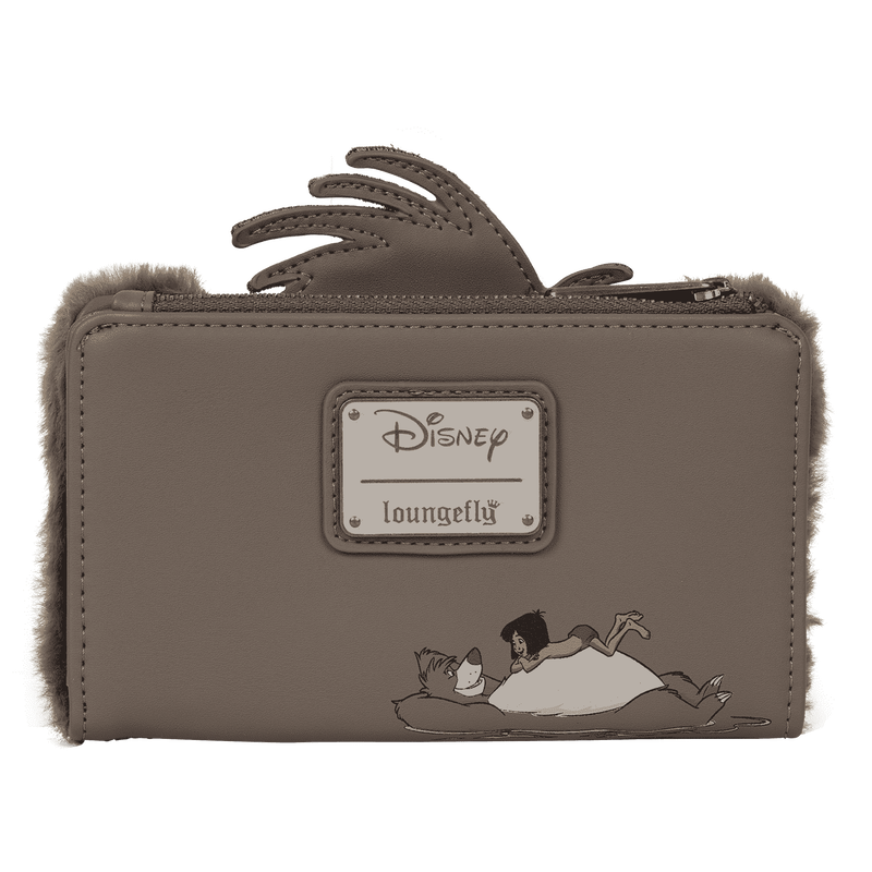The Jungle Book Exclusive Baloo Plush Cosplay Flap Wallet, , hi-res view 3