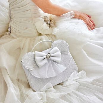 Minnie Mouse Sequin Wedding Crossbody Bag, Image 2
