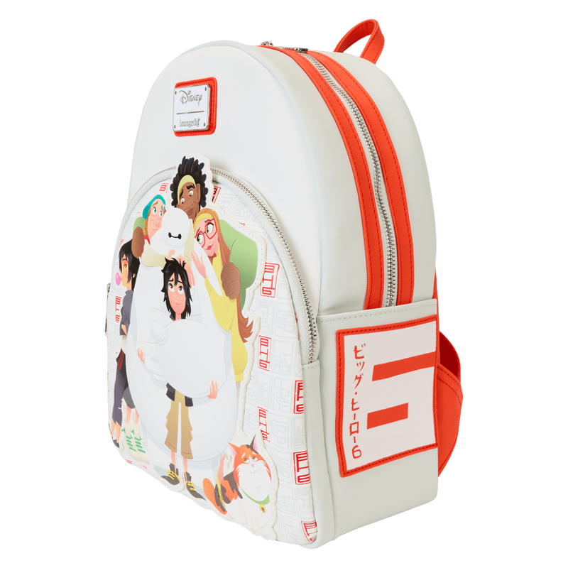 Big Hero 6 10th Anniversary Baymax & Friends Mini Backpack, , hi-res view 3