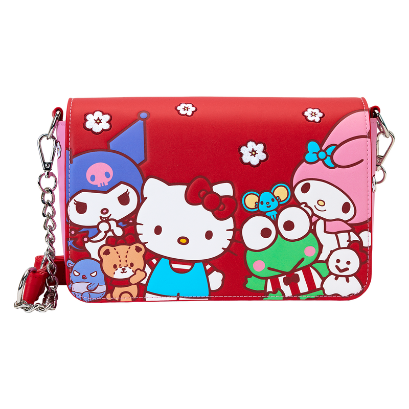 Sanrio Hello Kitty & Friends Color Block Crossbody Bag, , hi-res view 1