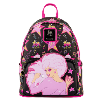 Jem and the Holograms Glitter All-Over Print Mini Backpack, Image 1