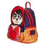 Coco D&iacute;a de Muertos Miguel Cosplay Glow Mini Backpack, , hi-res view 4
