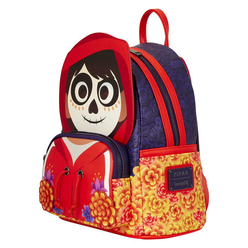 Coco D&iacute;a de Muertos Miguel Cosplay Glow Mini Backpack, , hi-res view 4