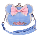 Minnie Mouse Floral And Lace Kisslock Crossbody Bag image
