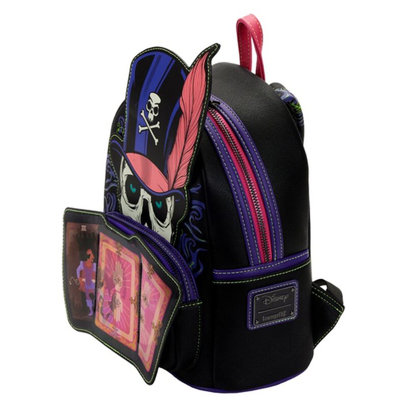 The Princess and the Frog Dr. Facilier Glow and Lenticular Mini Backpack, , hi-res view 4