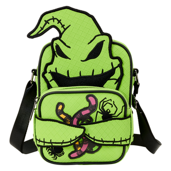 The Nightmare Before Christmas Oogie Boogie Glow Crossbuddies® Cosplay Crossbody Bag with Coin Bag, Image 1