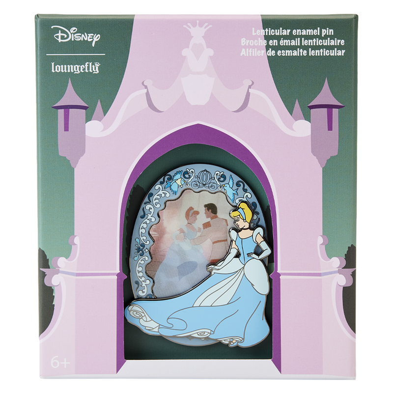 Cinderella Lenticular Princess Series 3 Collector Box Pin, , hi-res image number 1