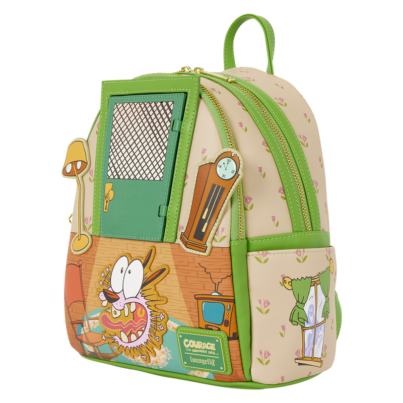Courage the Cowardly Dog Lenticular Mini Backpack, , hi-res view 4