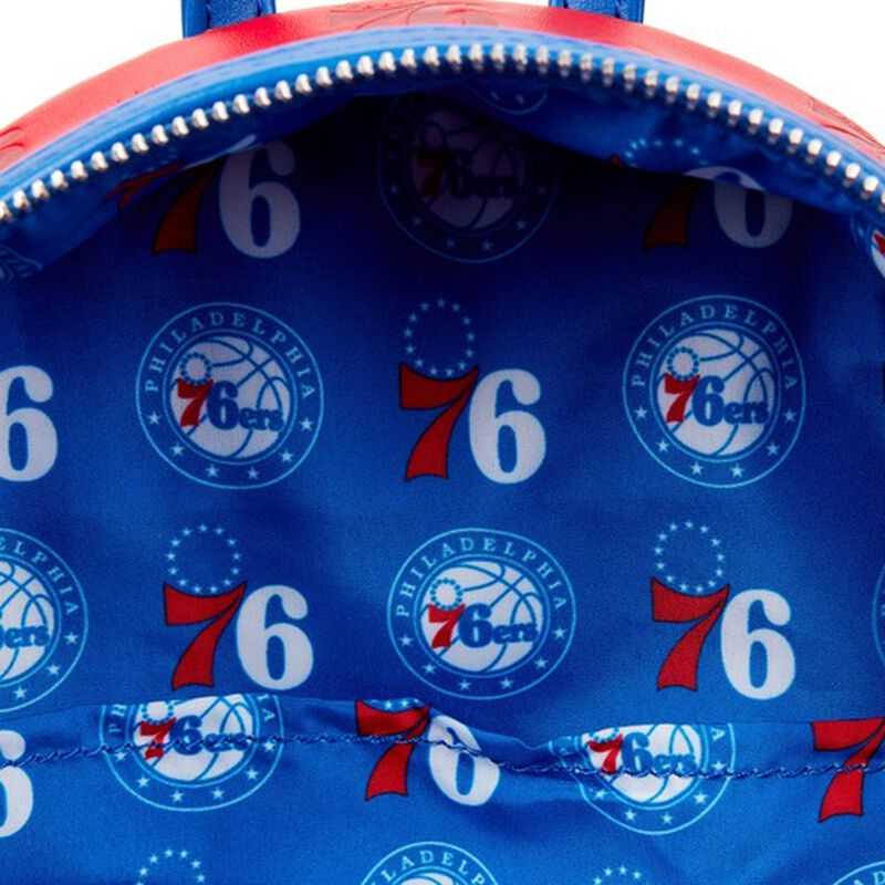 NBA Philadelphia 76ers Logo Mini Backpack, , hi-res image number 5