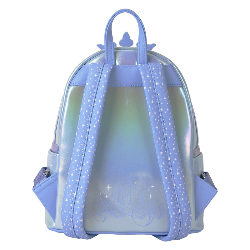 Cinderella Exclusive 75th Anniversary Shiny Series Iridescent Cosplay Mini Backpack, , hi-res view 6