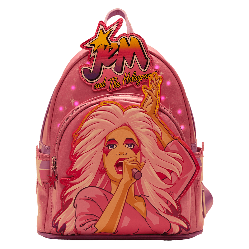 Limited Edition Jem and The Holograms Light Up Mini Backpack, , hi-res view 3