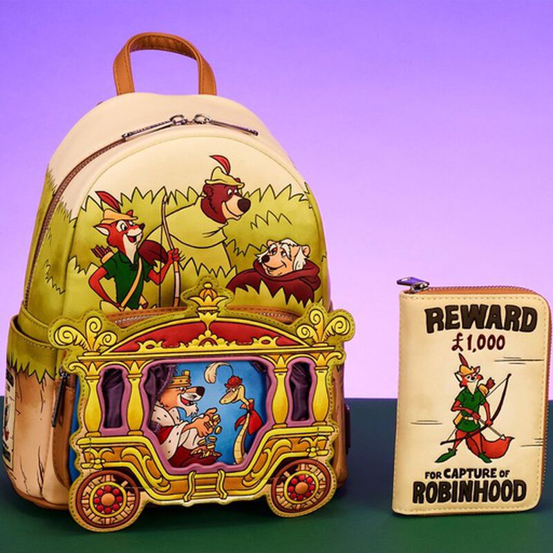 Limited Edition Exclusive - Robin Hood Prince John Carriage Mini Backpack, , hi-res image number 2
