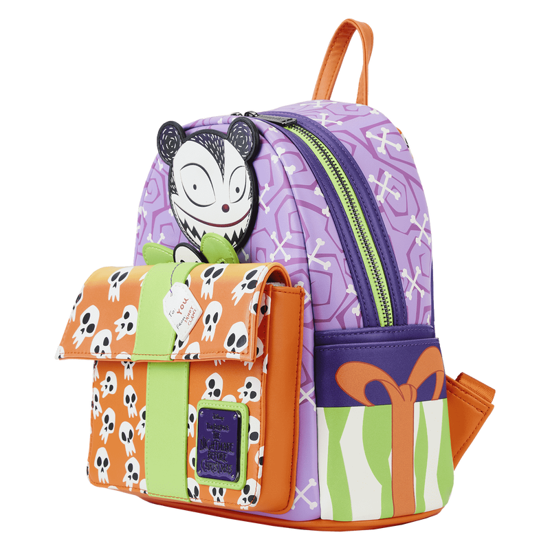 Nightmare Before Christmas Scary Teddy Present Mini Backpack, , hi-res view 5