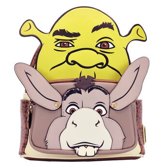 Shrek and Donkey Cosplay Mini Backpack, Image 1