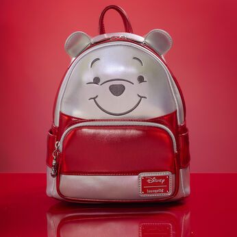 Disney100 Limited Edition Exclusive Platinum Winnie the Pooh Cosplay Mini Backpack, Image 2