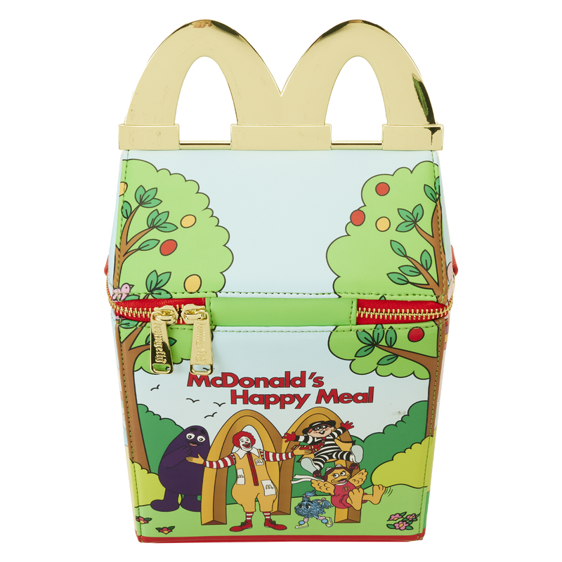 McDonald's Vintage Happy Meal Figural Crossbody Bag | Loungefly McDonald's Vintage Happy Meal Figural Crossbody Bag | Loungefly