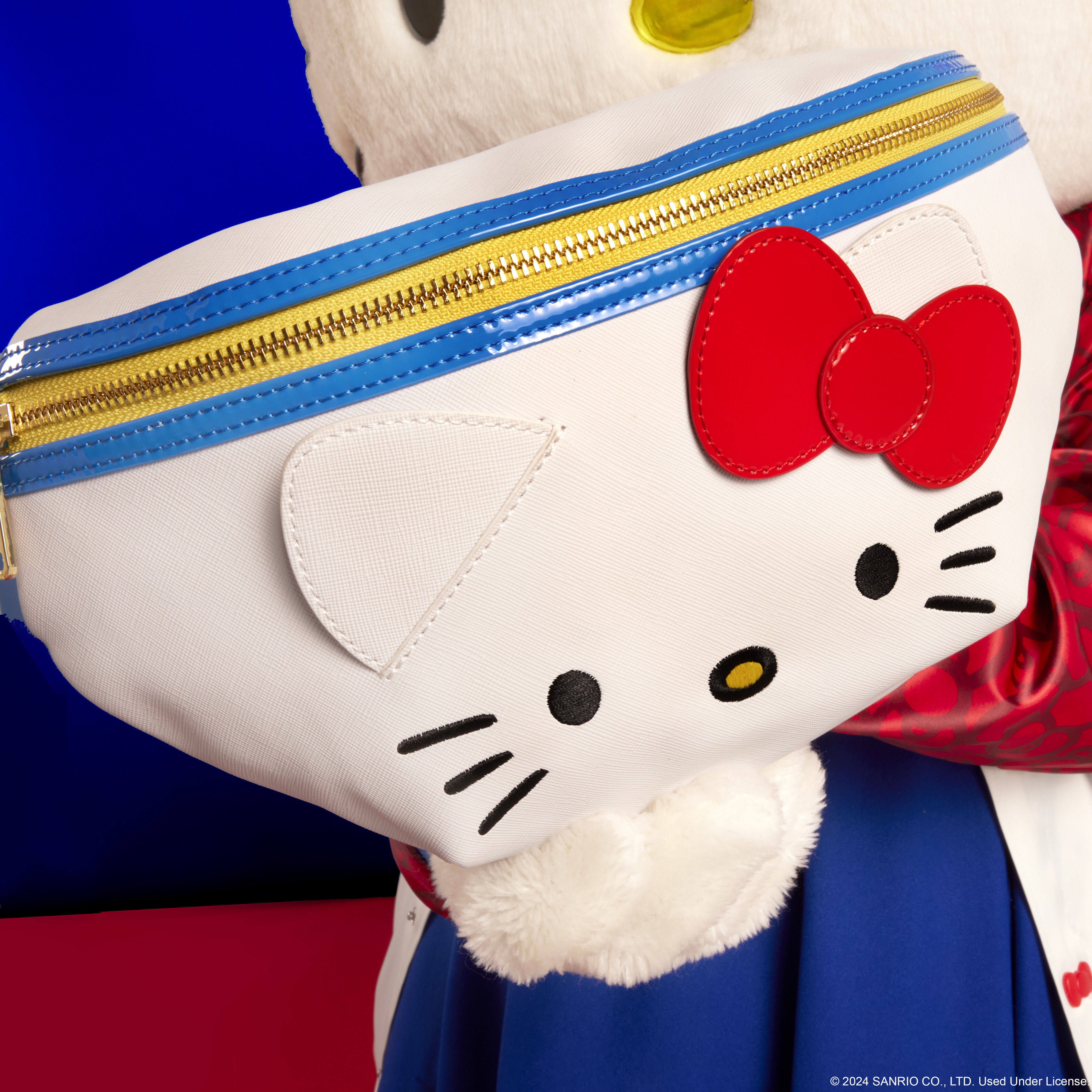 Buy Sanrio Hello Kitty 50th Anniversary Cosplay Convertible Belt Bag at Loungefly