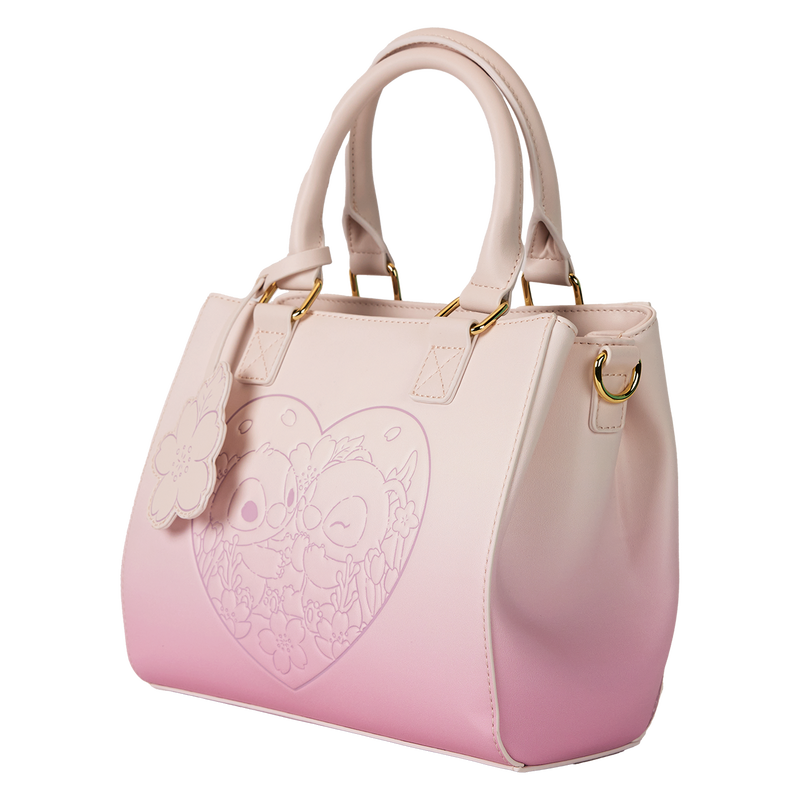 Stitch & Angel Cherry Blossom Heart Crossbody Bag, , hi-res view 4