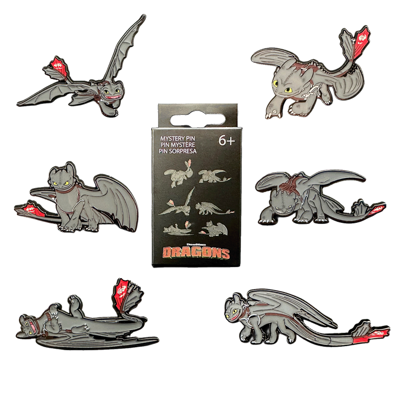 How To Train Your Dragon Toothless Mystery Box Pin, , hi-res view 1