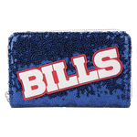 NFL Buffalo Bills Sequin Zip Around Wallet, , hi-res view 1