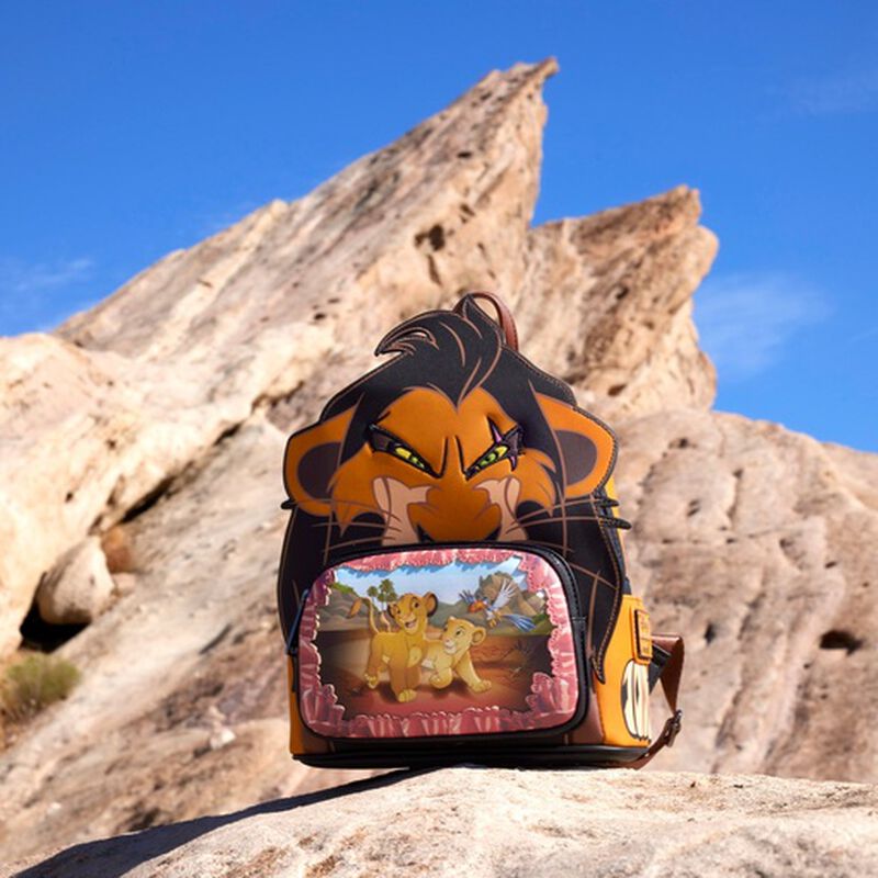 Lion King Scar Villains Scene Mini Backpack, , hi-res image number 2