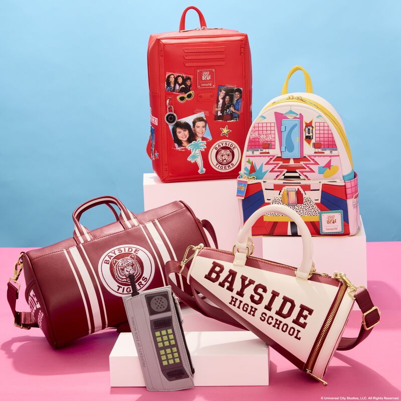 Saved By The Bell Bayside High Locker Figural Mini Backpack, , hi-res view 3