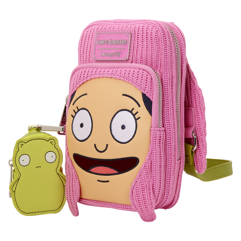 Bob's Burgers Louise Cosplay Cell Phone Crossbody Bag with Glow Coin Bag, , hi-res view 6