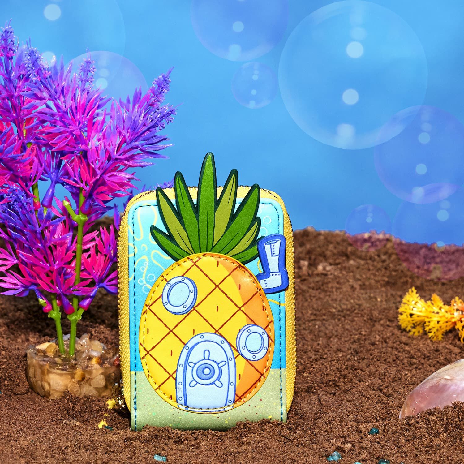 Buy SpongeBob SquarePants Pineapple House Accordion Wallet at