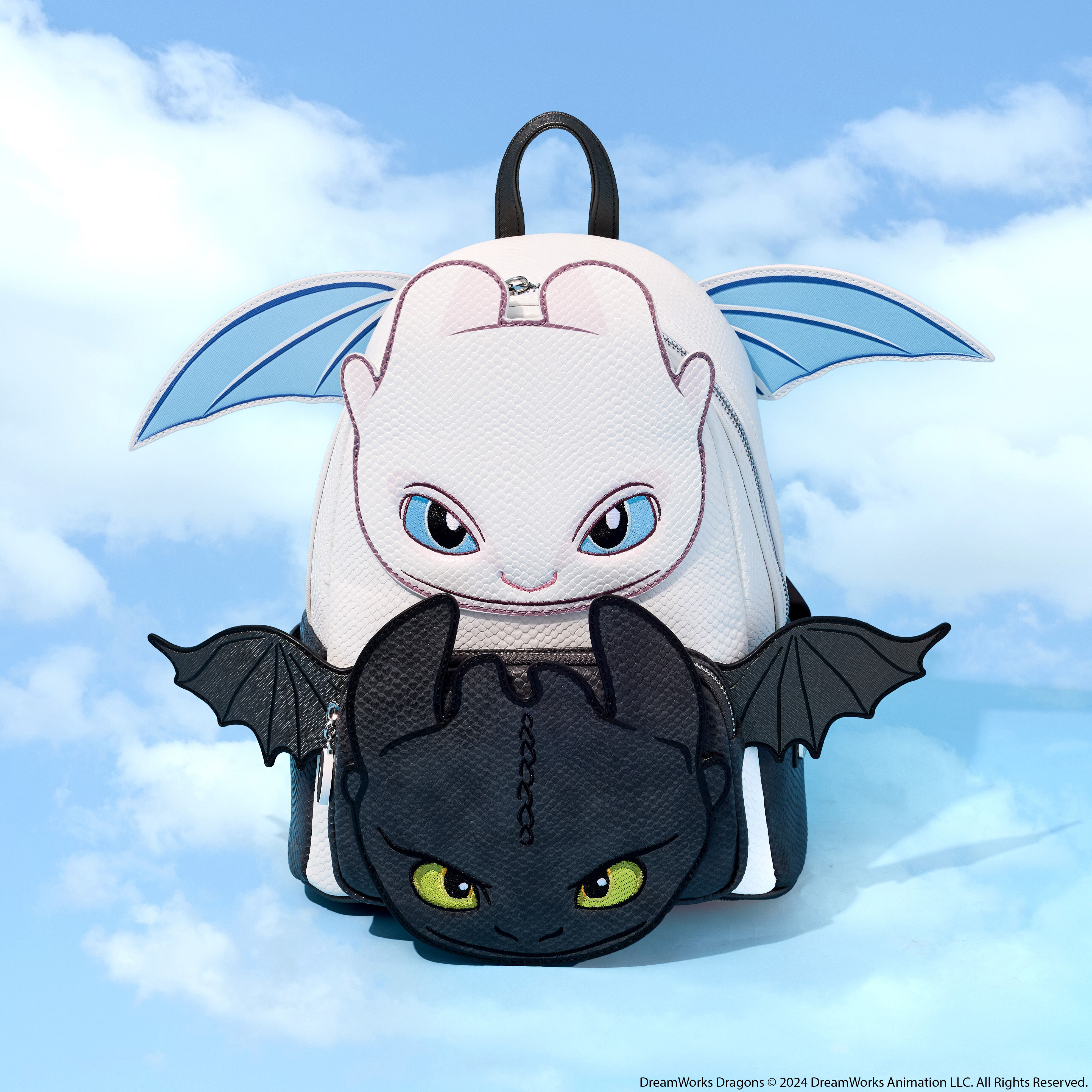 Buy How to Train Your Dragon Light Night Fury Cosplay Mini Backpack at Loungefly