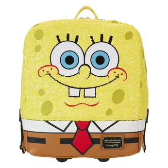 SpongeBob SquarePants Exclusive 25th Anniversary Sequin Cosplay Mini Backpack, Image 1