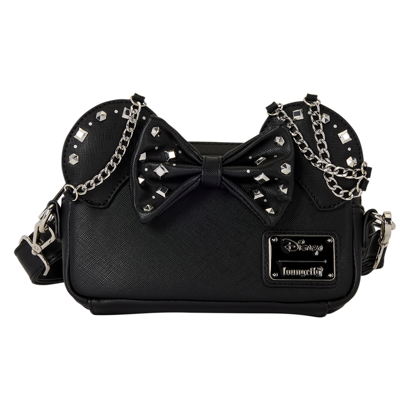 Minnie Mouse Studs & Chains Crossbody Bag, , hi-res view 1