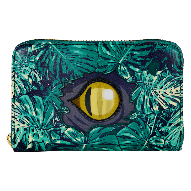 Jurassic World Jungle Velociraptor Lenticular Zip Around Wallet, , hi-res view 1