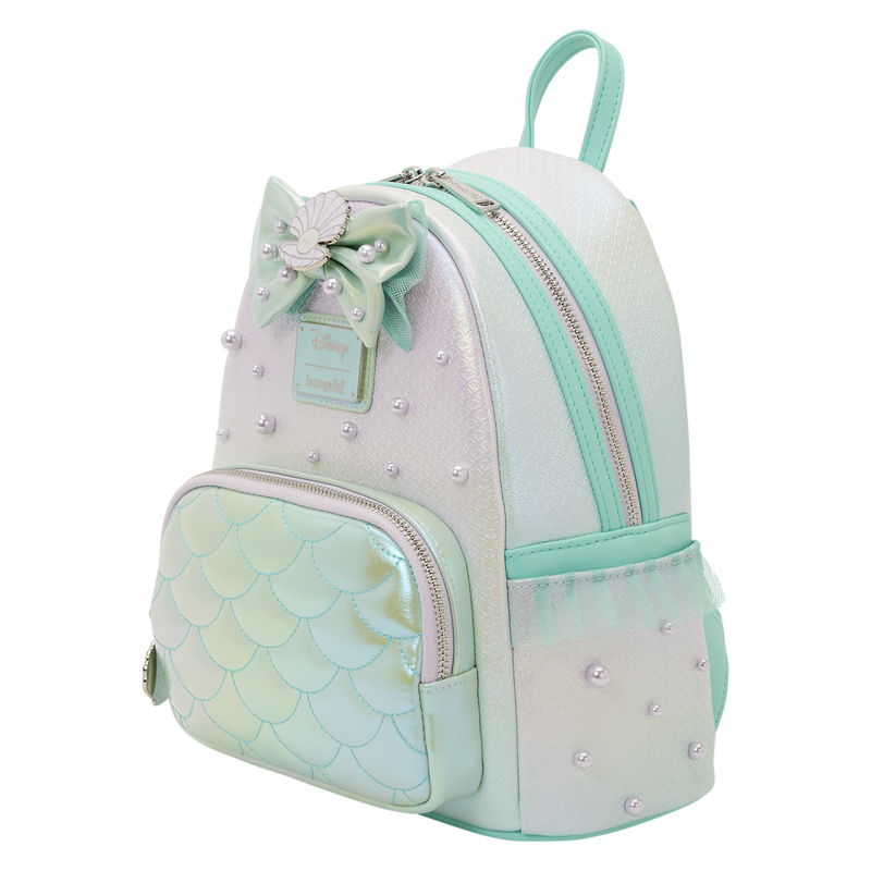 The Little Mermaid Iridescent Pearl Mini Backpack, , hi-res view 5