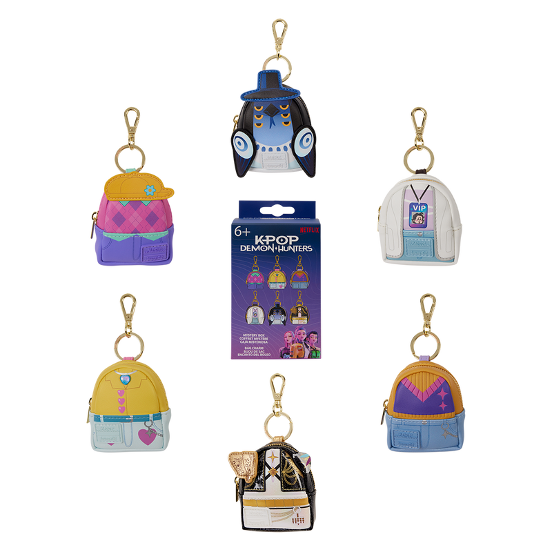 KPop Demon Hunters Exclusive Cosplay Mystery Mini Backpack Keychain Charm, , hi-res view 1
