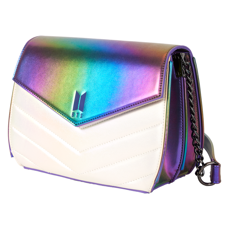 Funko Pop! By Loungefly BTS Iridescent Quilted Crossbody Bag, , hi-res view 3