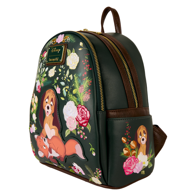 The Fox and the Hound Forest Floral Mini Backpack, , hi-res view 3