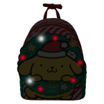 Sanrio Exclusive Pompompurin Santa Hat Light Up Mini Backpack, , hi-res view 4