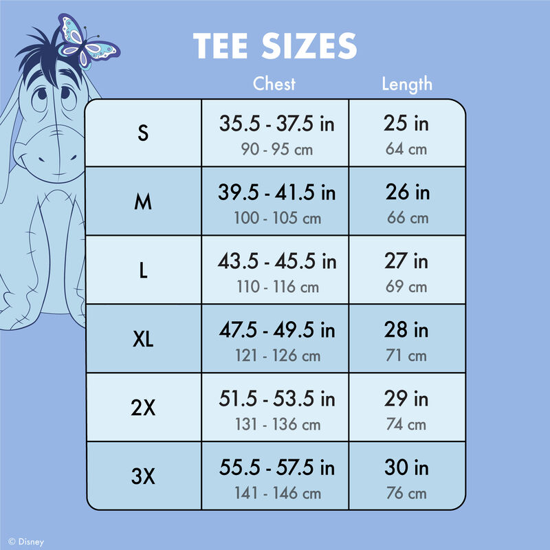 Winnie The Pooh Eeyore Unisex Raglan Tee, , hi-res view 4