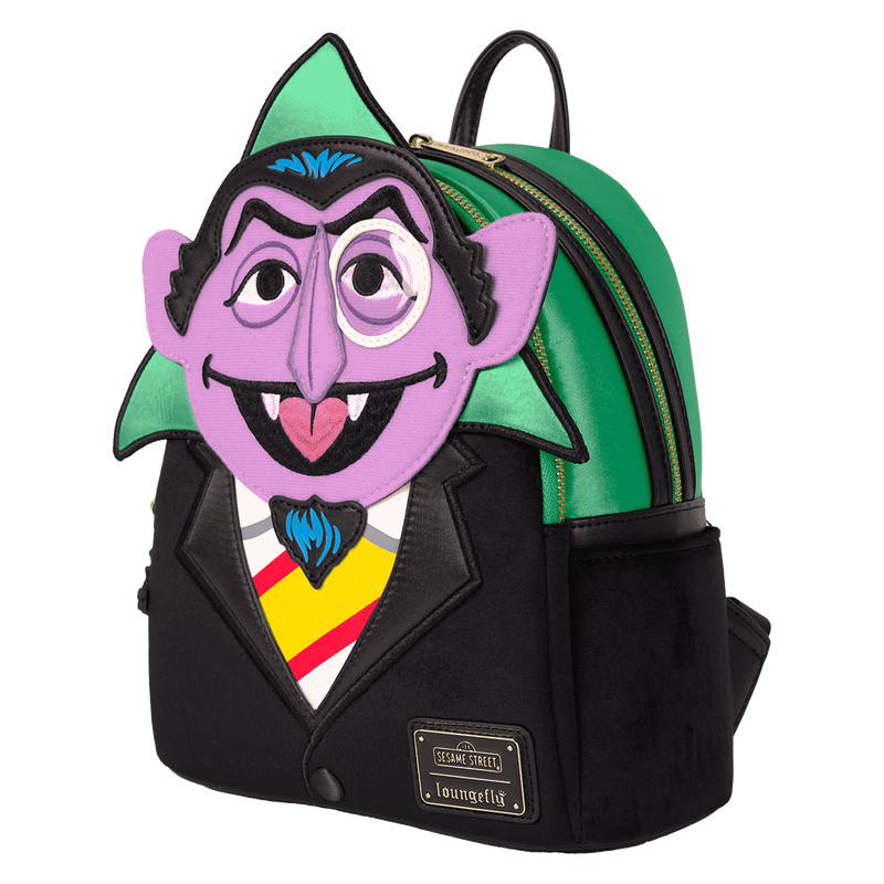 Sesame Street Exclusive Count Von Count Cosplay Mini Backpack, , hi-res view 5