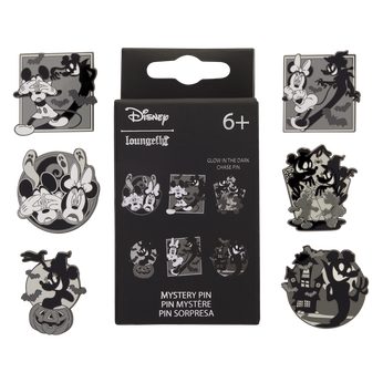 Mickey & Minnie Mouse Ghost Glow Mystery Box Pin, , hi-res view 1