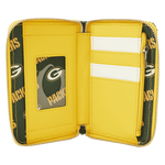 NFL Green Bay Packers Sequin Zip Around Wallet, , hi-res view 4