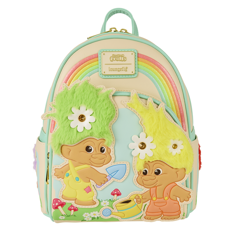 Classic Trolls Plush Glitter Mini Backpack, , hi-res view 1