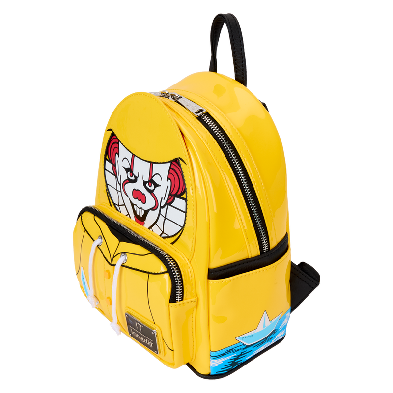 It Pennywise Raincoat Cosplay Glow Mini Backpack, , hi-res view 5