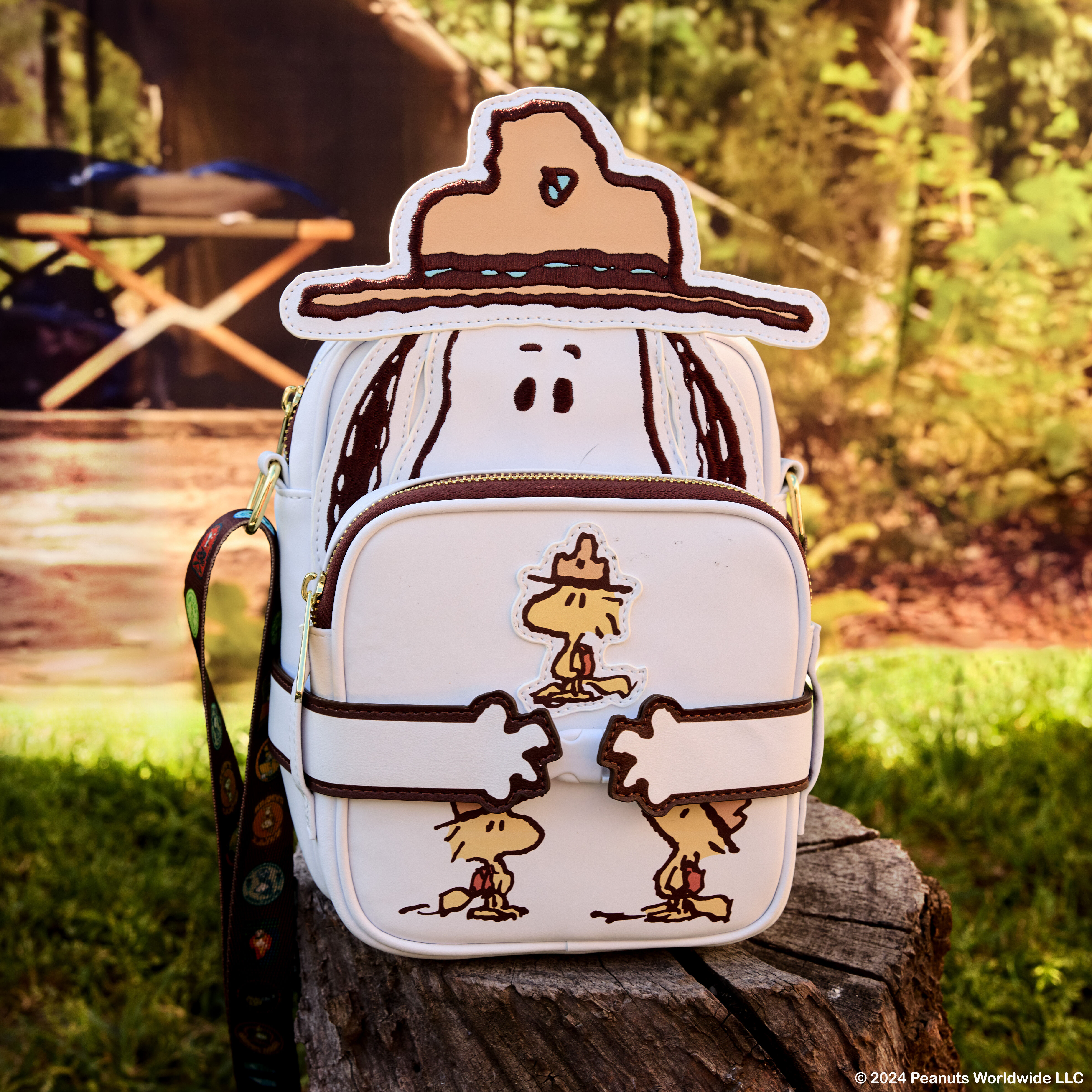 Buy Peanuts 50th Anniversary Snoopy s Beagle Scouts Crossbuddies Cosplay Crossbody Bag with Coin Bag at Loungefly
