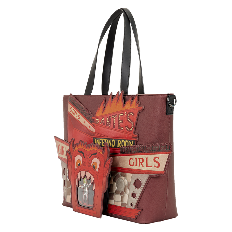 Beetlejuice Dante's Inferno Room Tote Crossbody Bag with Coin Bag, , hi-res view 5